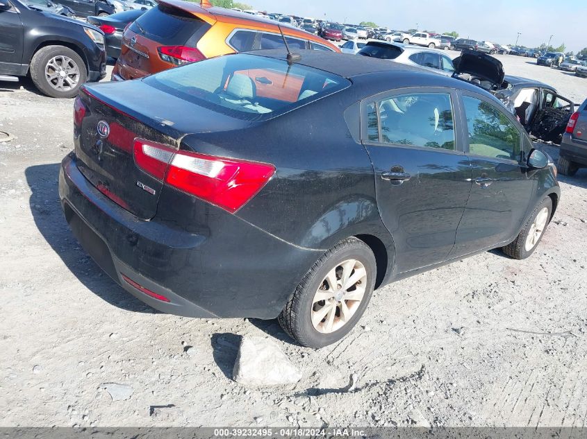 2012 Kia Rio Ex VIN: KNADN4A36C6067994 Lot: 39232495