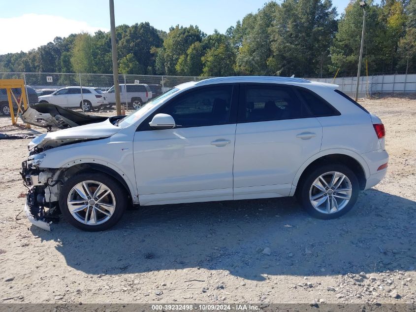 2018 Audi Q3 VIN: WA1BCCFS0JR017611 Lot: 39232498