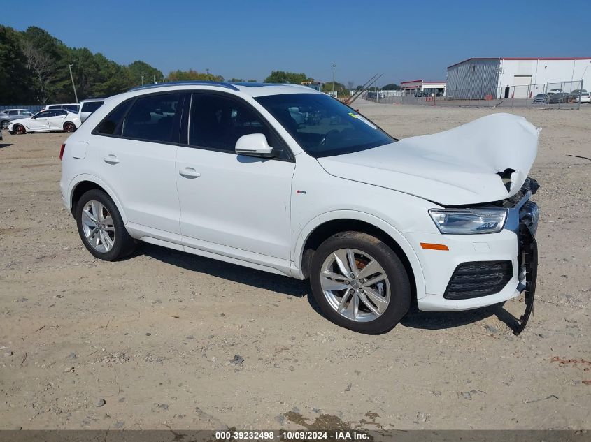 2018 Audi Q3 VIN: WA1BCCFS0JR017611 Lot: 39232498