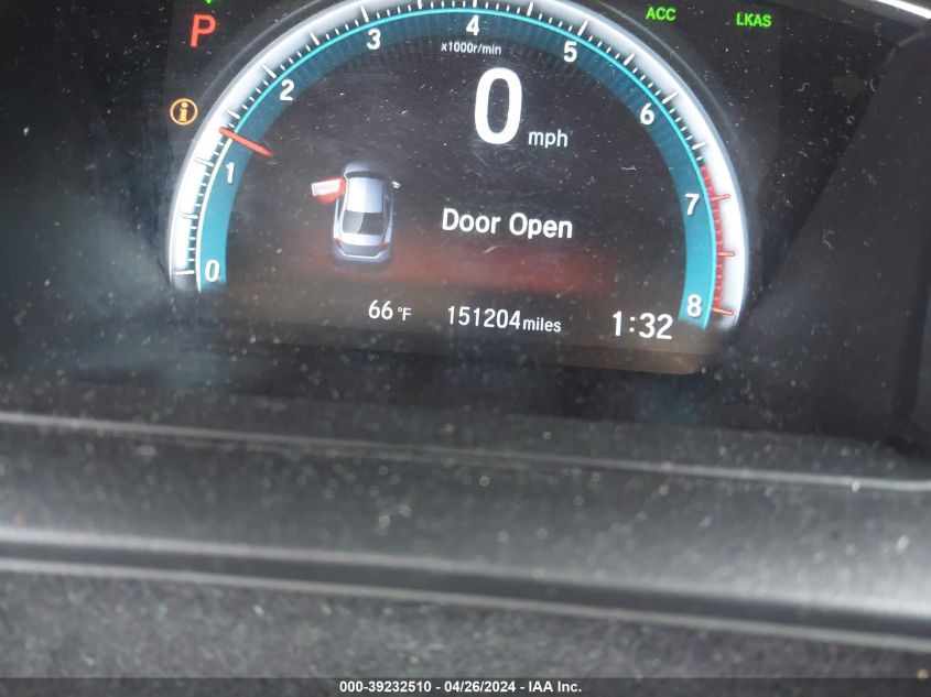 2019 Honda Civic Lx VIN: 2HGFC2F63KH536935 Lot: 39232510