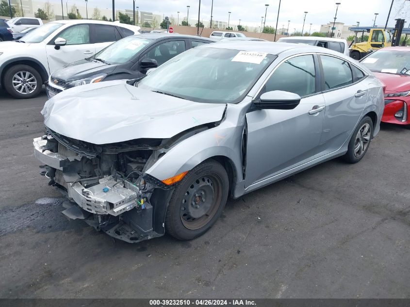 2019 Honda Civic Lx VIN: 2HGFC2F63KH536935 Lot: 39232510