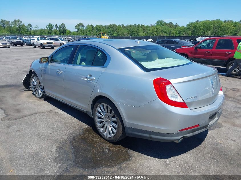 2013 Lincoln Mks VIN: 1LNHL9DK8DG601188 Lot: 39232512