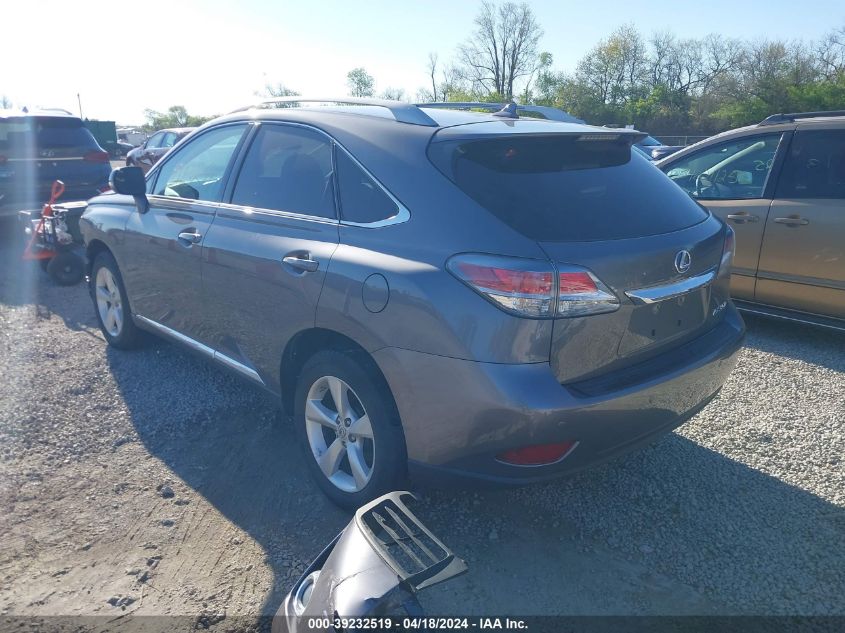 2013 Lexus Rx 350 VIN: 2T2BK1BAXDC197314 Lot: 39232519