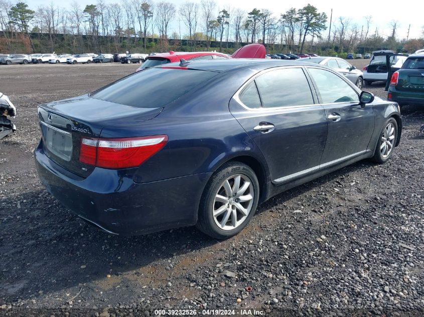 2009 Lexus Ls 460 L VIN: JTHDL46F895000905 Lot: 39232526