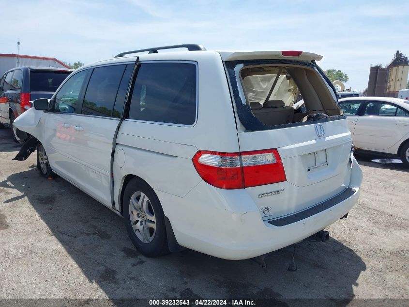 2007 Honda Odyssey Ex-L VIN: 5FNRL38617B141003 Lot: 39232543