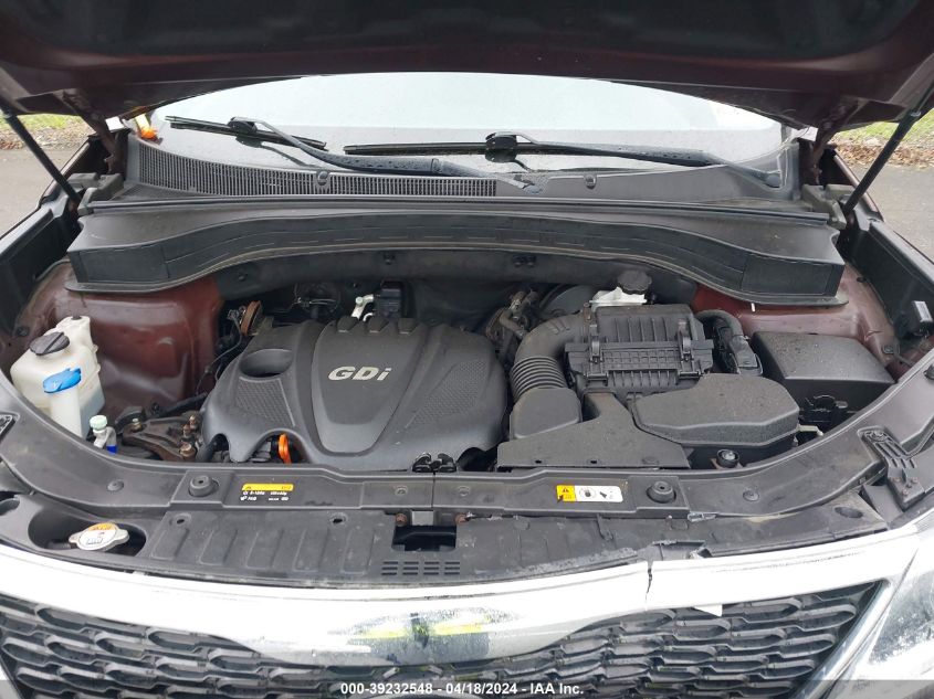 2014 Kia Sorento Lx VIN: 5XYKTCA6XEG535326 Lot: 39232548