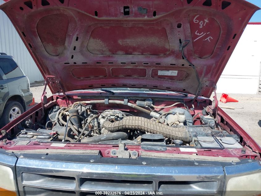 1993 Ford F150 VIN: 1FTEX14N9PKB97911 Lot: 39232576