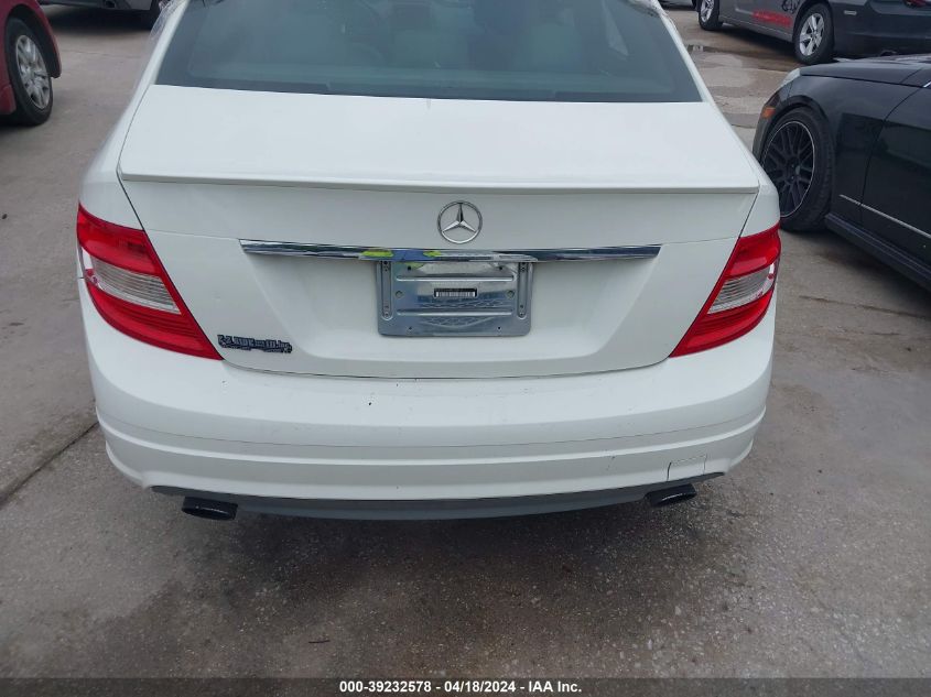 2008 Mercedes-Benz C 350 Sport VIN: WDDGF56X98F153411 Lot: 39232578