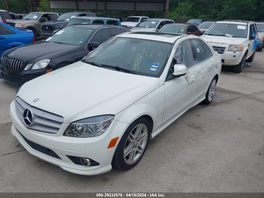 2008 Mercedes-Benz C 350 Sport VIN: WDDGF56X98F153411 Lot: 39232578