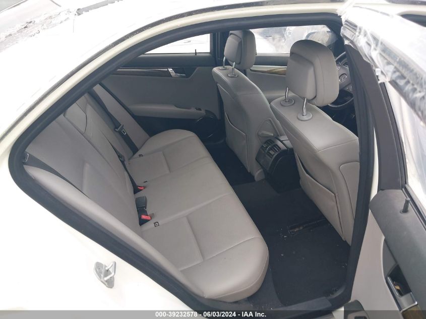 2008 Mercedes-Benz C 350 Sport VIN: WDDGF56X98F153411 Lot: 39232578