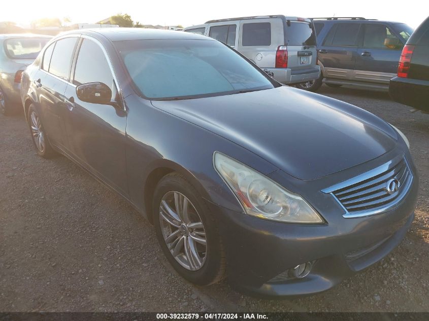 2012 Infiniti G37 Journey VIN: JN1CV6AP1CM930485 Lot: 39232579