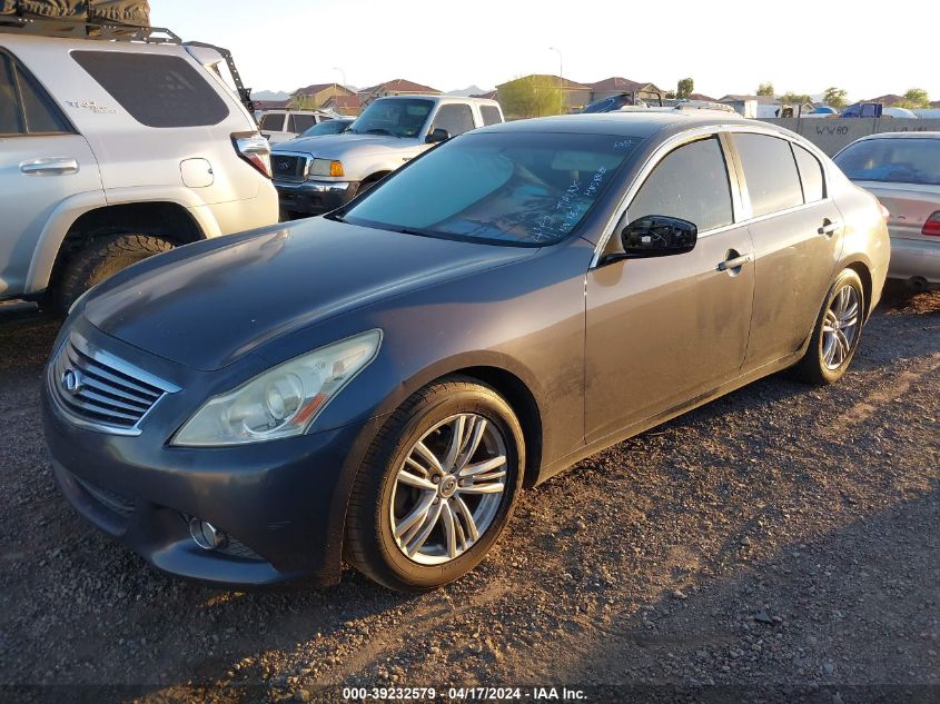 2012 Infiniti G37 Journey VIN: JN1CV6AP1CM930485 Lot: 39232579