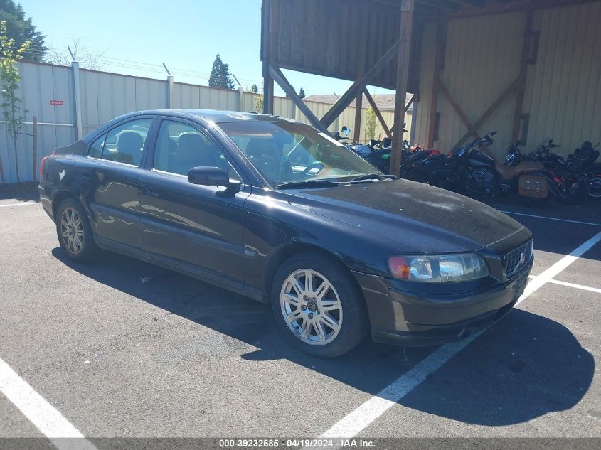 2004 Volvo S60 2.4 VIN: YV1RS64A142358896 Lot: 39232585