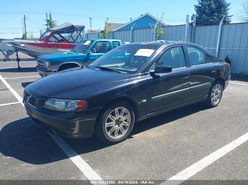 2004 Volvo S60 2.4 VIN: YV1RS64A142358896 Lot: 39232585