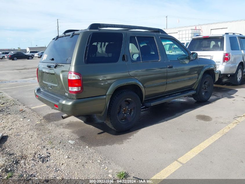 2004 Nissan Pathfinder Se VIN: JN8DR09Y54W919984 Lot: 39232596