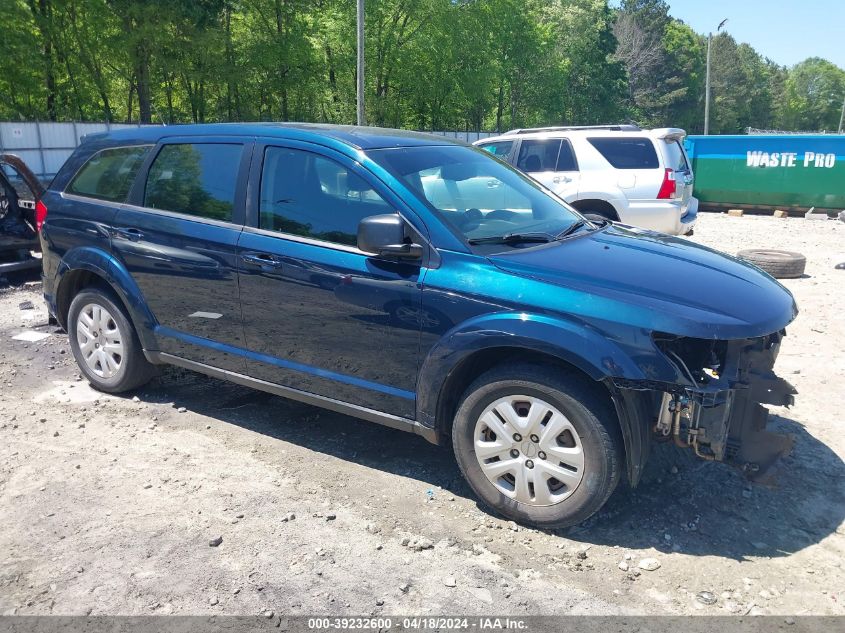 2013 Dodge Journey American Value Pkg VIN: 3C4PDCAB3DT578686 Lot: 39232600