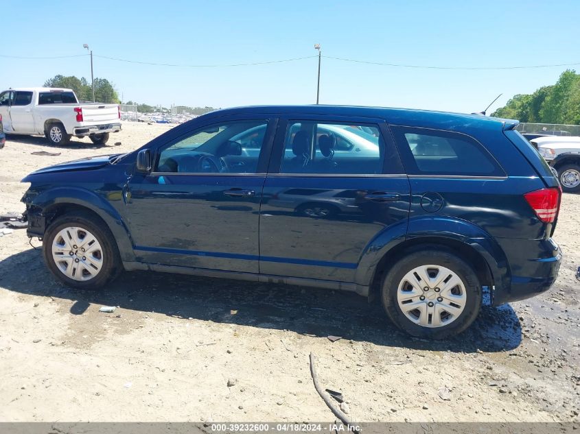2013 Dodge Journey American Value Pkg VIN: 3C4PDCAB3DT578686 Lot: 39232600