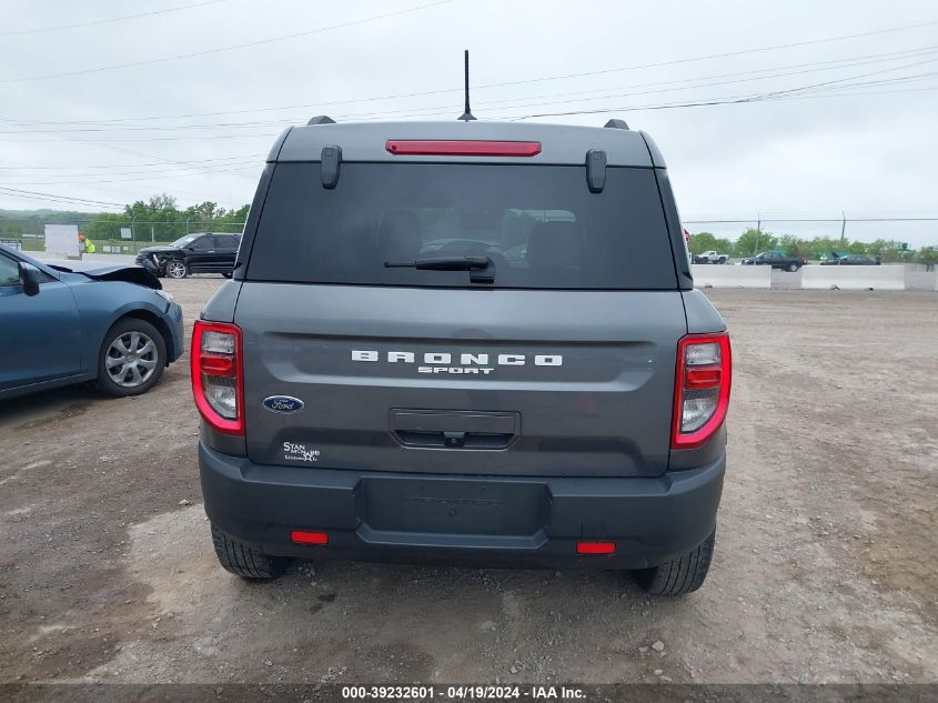 2021 Ford Bronco Sport Big Bend VIN: 3FMCR9B63MRA72661 Lot: 39232601