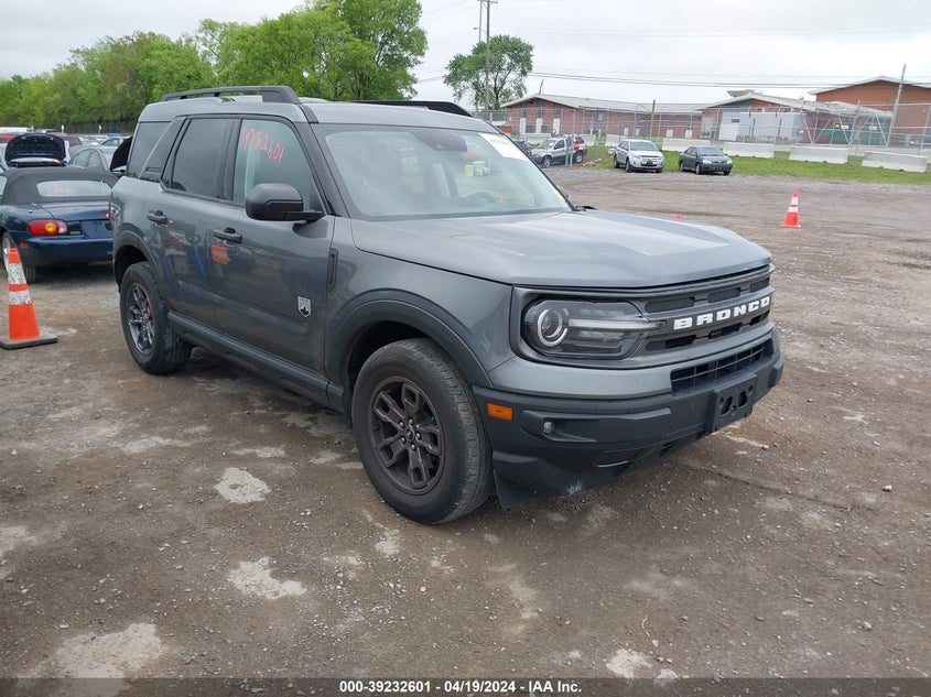 2021 Ford Bronco Sport Big Bend VIN: 3FMCR9B63MRA72661 Lot: 39232601