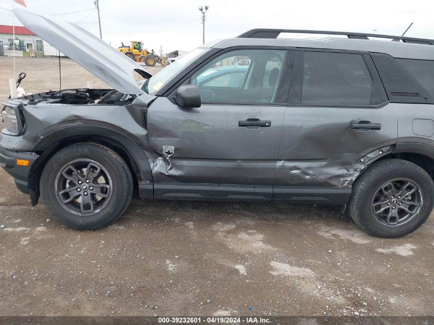 2021 Ford Bronco Sport Big Bend VIN: 3FMCR9B63MRA72661 Lot: 39232601