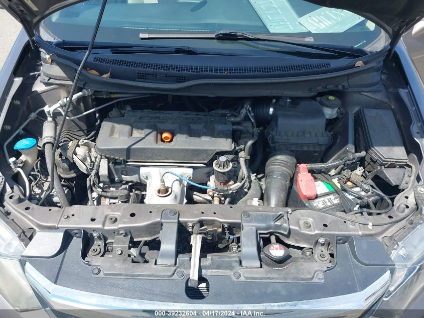 2012 Honda Civic Ex VIN: 19XFB2F80CE328169 Lot: 39232604