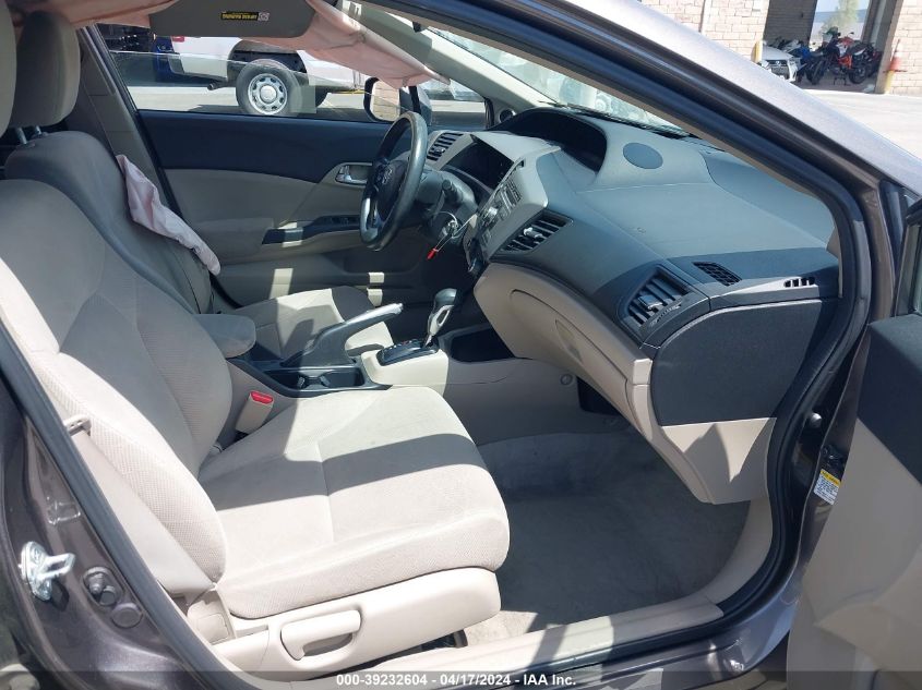 2012 Honda Civic Ex VIN: 19XFB2F80CE328169 Lot: 39232604