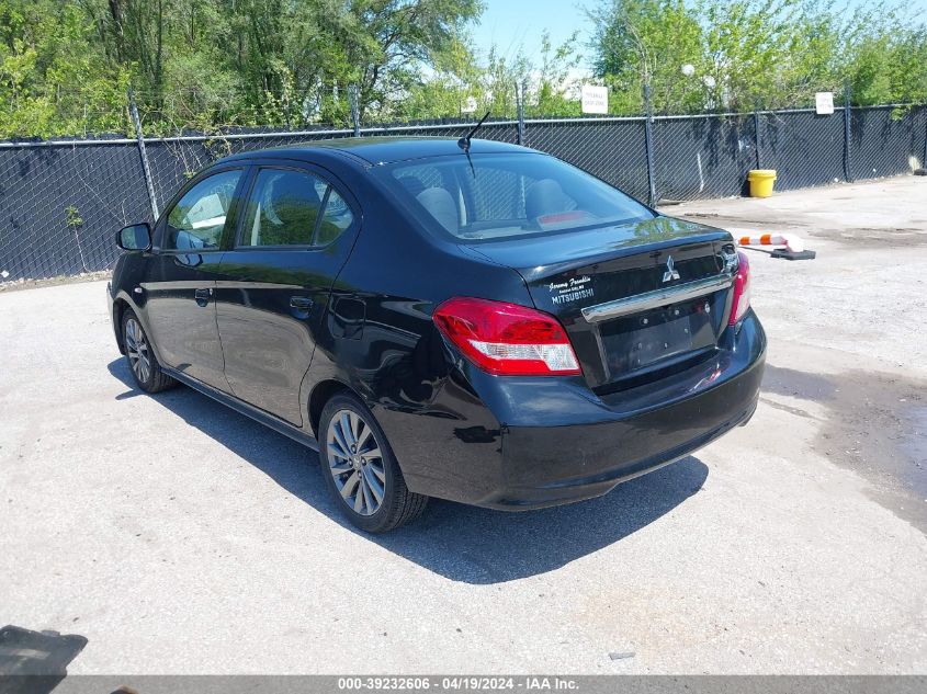 ML32F3FJ8KHF14701 2019 Mitsubishi Mirage G4 Es