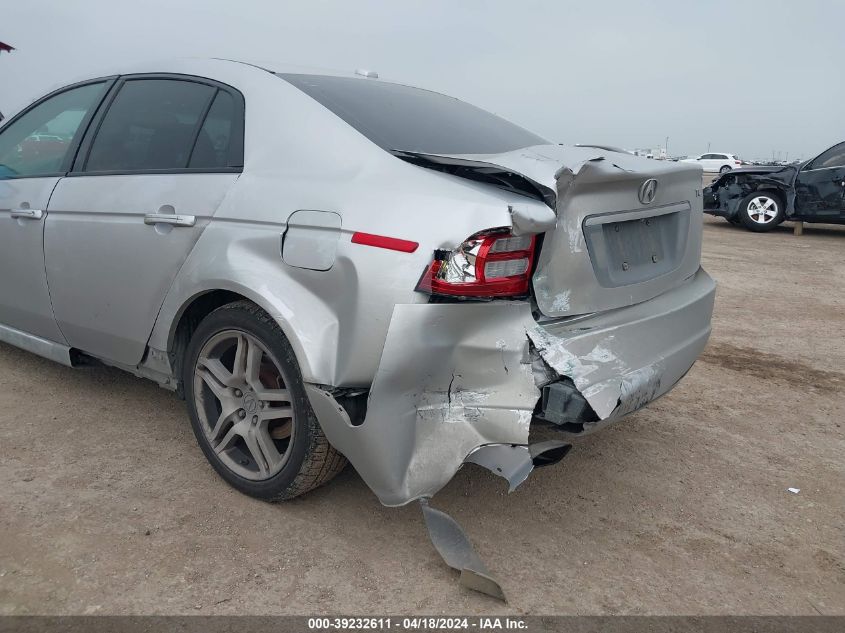 2008 Acura Tl 3.2 VIN: 19UUA66218A014250 Lot: 39232611