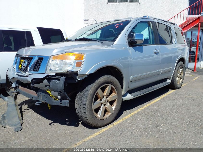 2012 Nissan Armada Platinum VIN: 5N1AA0NE7CN614536 Lot: 39232619