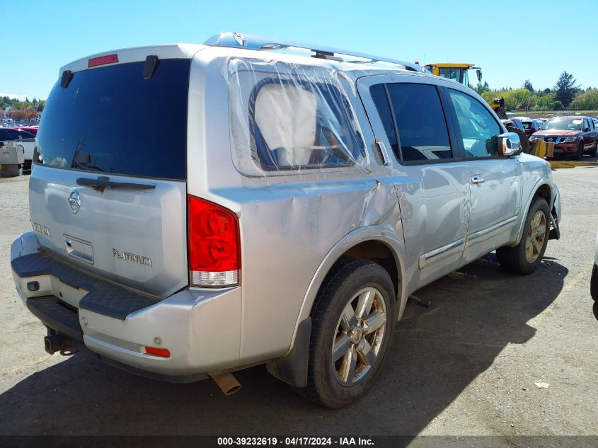 2012 Nissan Armada Platinum VIN: 5N1AA0NE7CN614536 Lot: 39232619