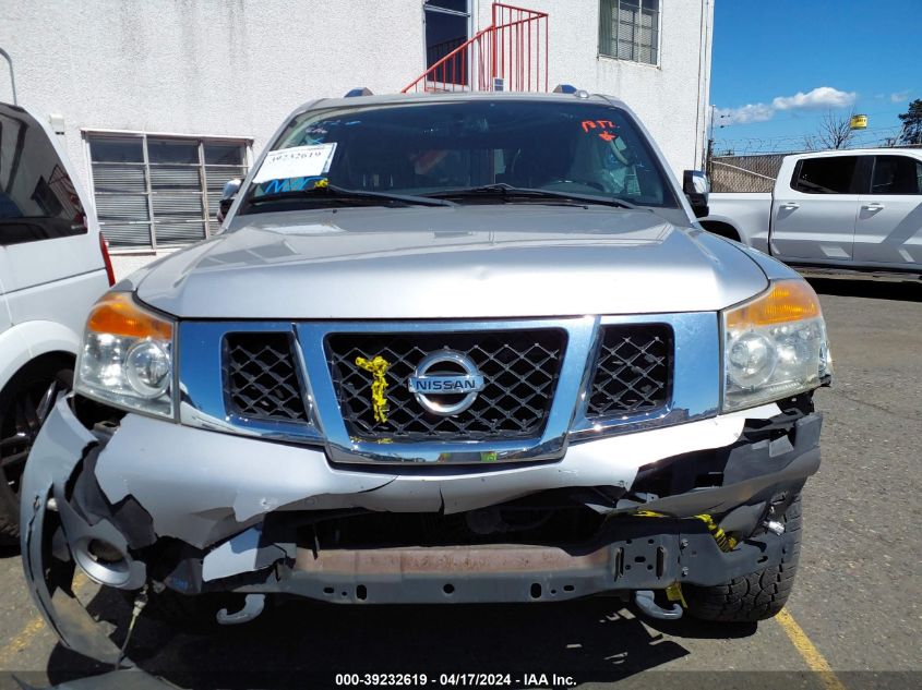 2012 Nissan Armada Platinum VIN: 5N1AA0NE7CN614536 Lot: 39232619