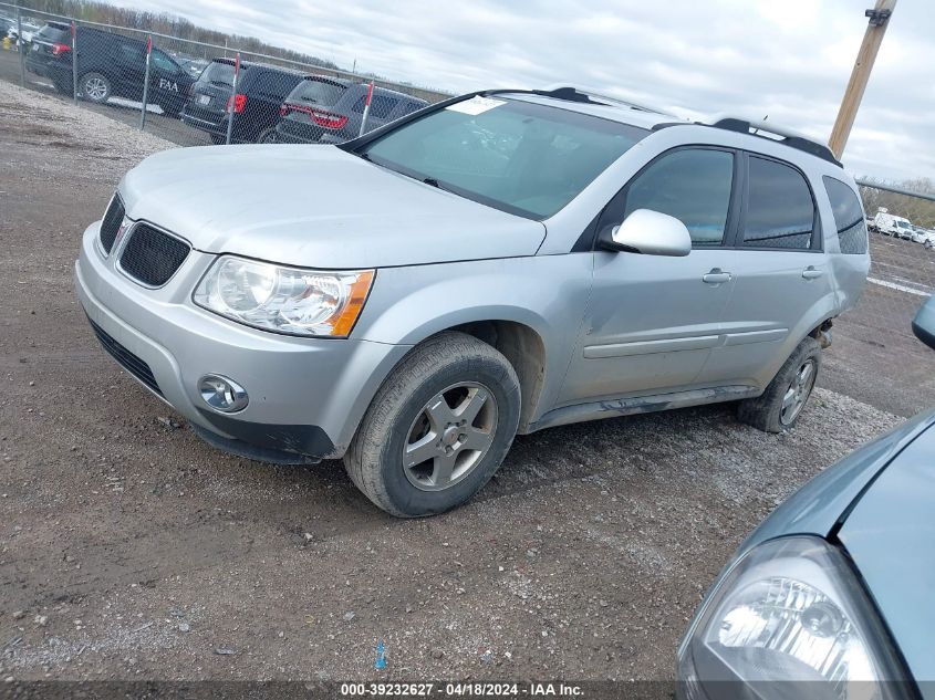 2009 Pontiac Torrent VIN: 2CKDL43F796207840 Lot: 39232627