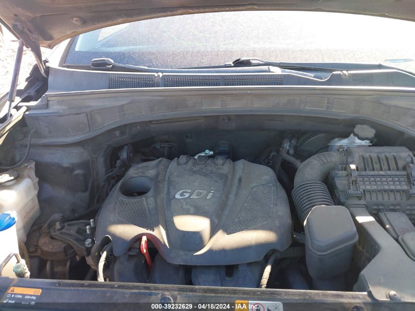 2016 Hyundai Santa Fe Sport 2.4L VIN: 5XYZU3LB1GG312536 Lot: 39232629