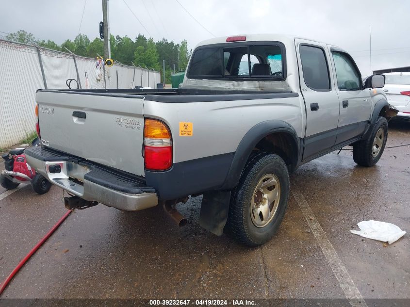 2002 Toyota Tacoma Prerunner V6 VIN: 5TEGN92N92Z006914 Lot: 39232647