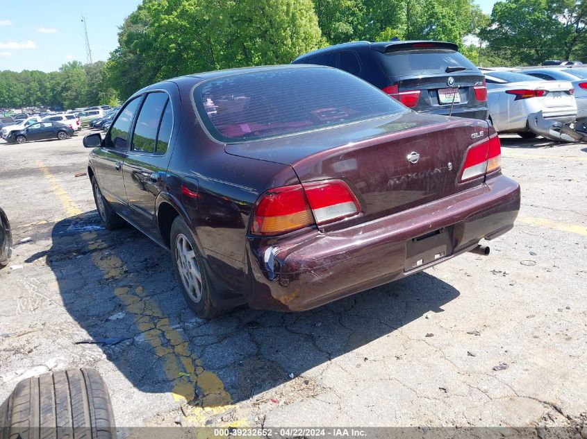 1999 Nissan Maxima Gle/Gxe/Se/Se-L VIN: JN1CA21D7XM406256 Lot: 39232652