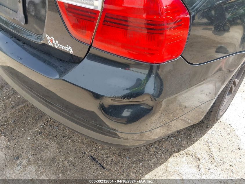 2008 BMW 328I VIN: WBAVA37568NL52761 Lot: 39232654