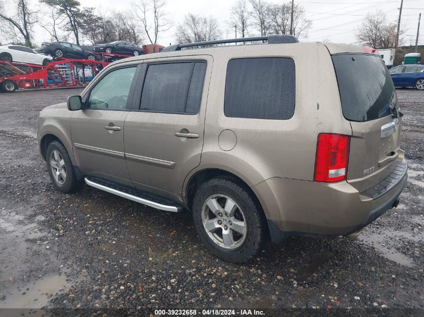 2009 Honda Pilot Ex-L VIN: 5FNYF48589B035215 Lot: 39232658