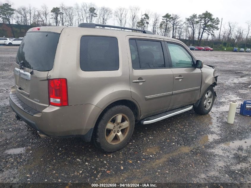 2009 Honda Pilot Ex-L VIN: 5FNYF48589B035215 Lot: 39232658