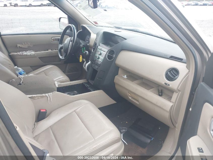 2009 Honda Pilot Ex-L VIN: 5FNYF48589B035215 Lot: 39232658