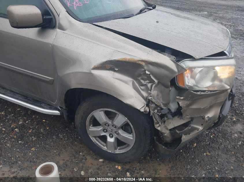 2009 Honda Pilot Ex-L VIN: 5FNYF48589B035215 Lot: 39232658