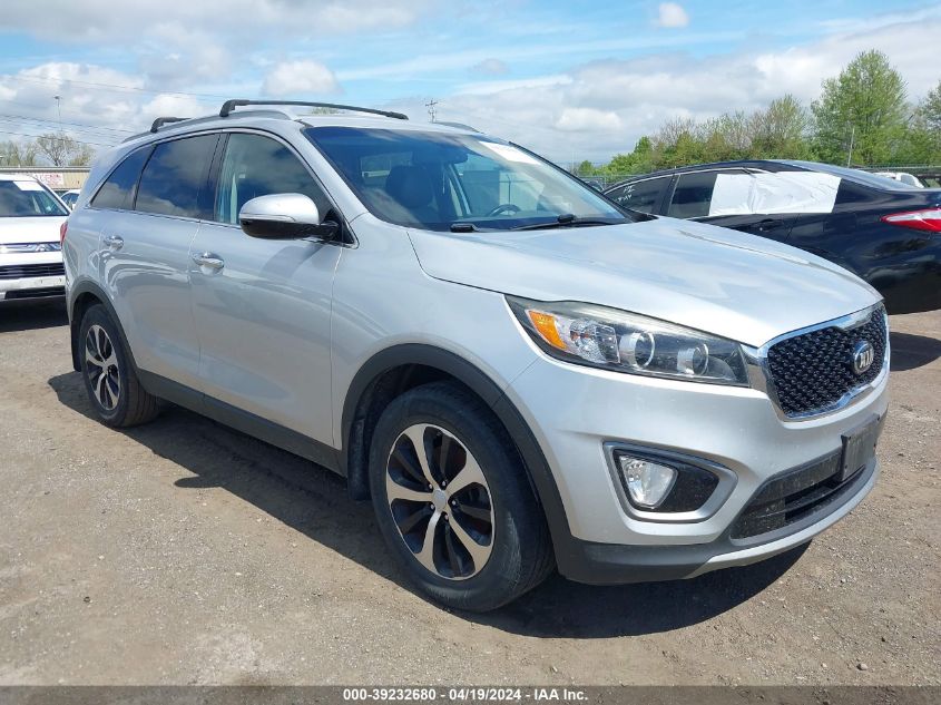 2016 Kia Sorento 3.3L Ex VIN: 5XYPH4A56GG099632 Lot: 39232680