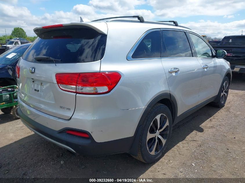 2016 Kia Sorento 3.3L Ex VIN: 5XYPH4A56GG099632 Lot: 39232680