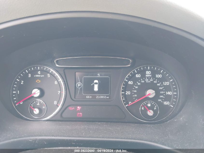 2016 Kia Sorento 3.3L Ex VIN: 5XYPH4A56GG099632 Lot: 39232680