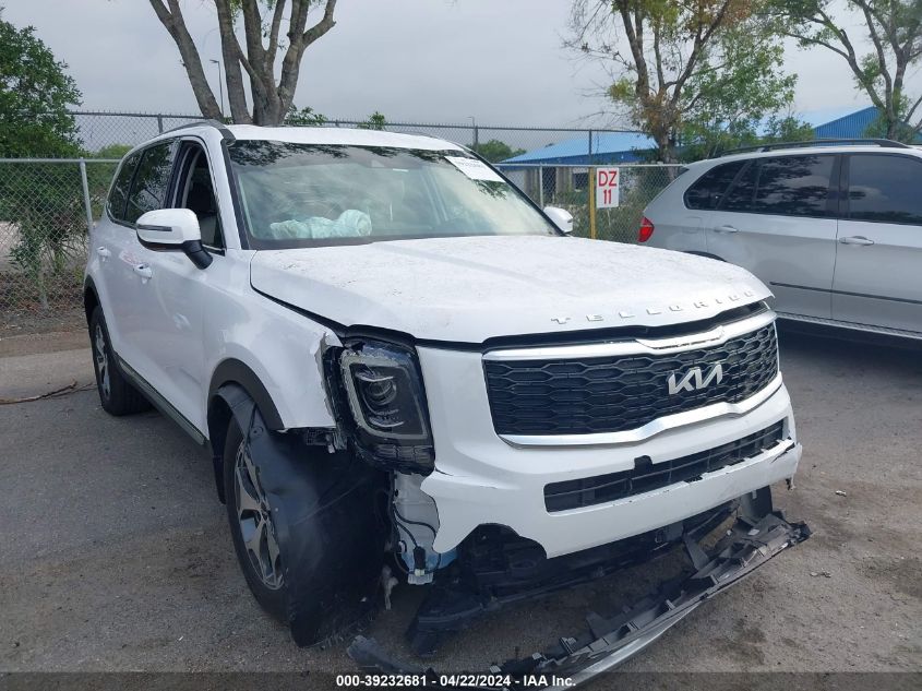 5XYP34HC5NG253201 2022 Kia Telluride Ex