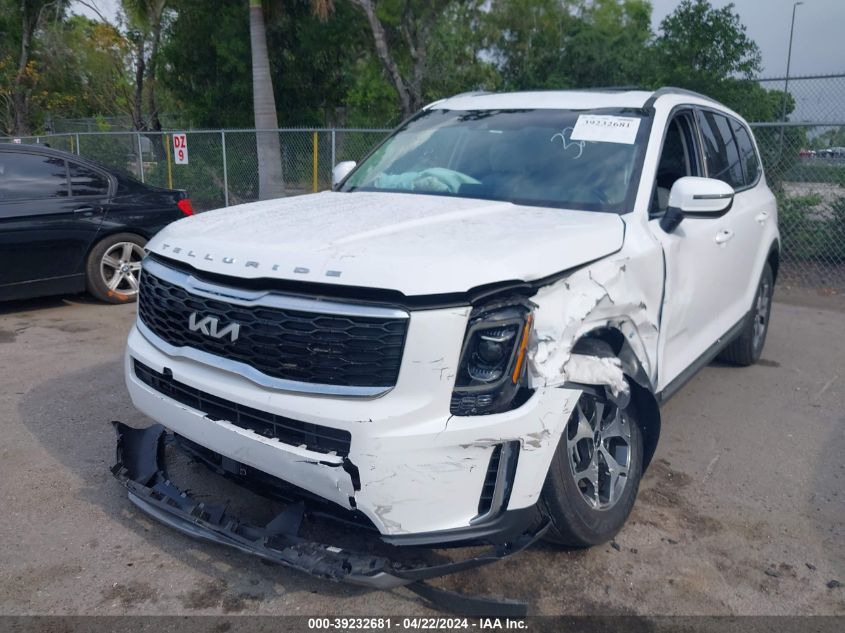 2022 Kia Telluride Ex VIN: 5XYP34HC5NG253201 Lot: 48676804