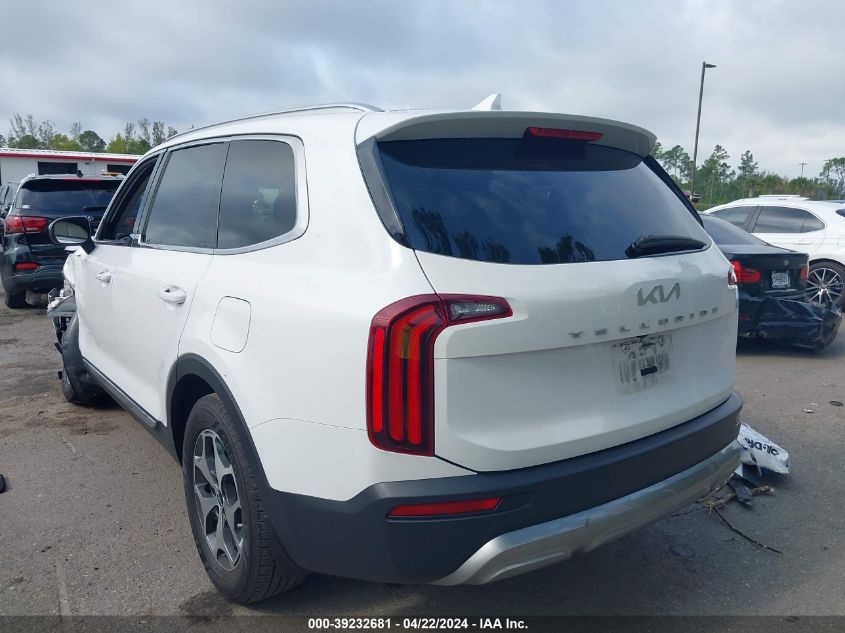 2022 Kia Telluride Ex VIN: 5XYP34HC5NG253201 Lot: 48676804