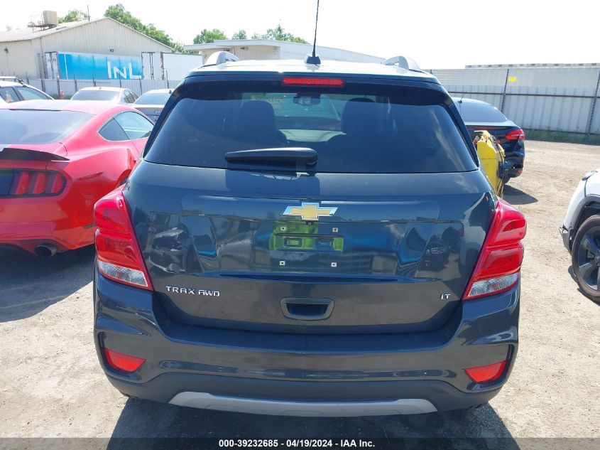2018 Chevrolet Trax Lt VIN: 3GNCJPSB2JL220706 Lot: 39232685