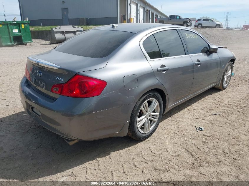 2015 Infiniti Q40 VIN: JN1CV6AP1FM500802 Lot: 39232684