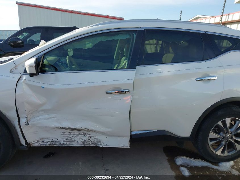 2017 Nissan Murano Sl VIN: 5N1AZ2MG0HN119867 Lot: 51363244