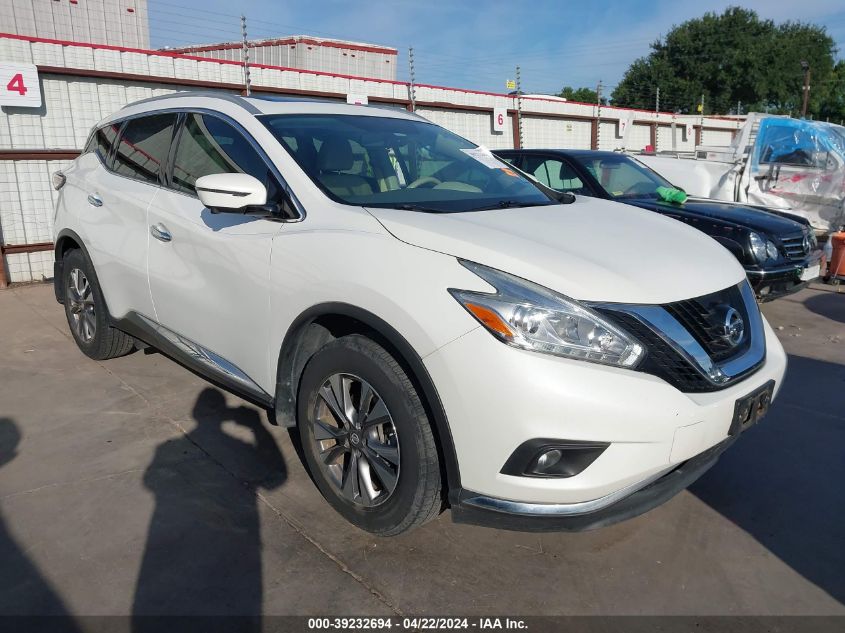 2017 Nissan Murano Sl VIN: 5N1AZ2MG0HN119867 Lot: 51363244